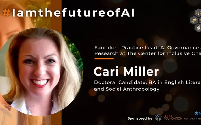 #IamthefutureofAI: Cari Miller