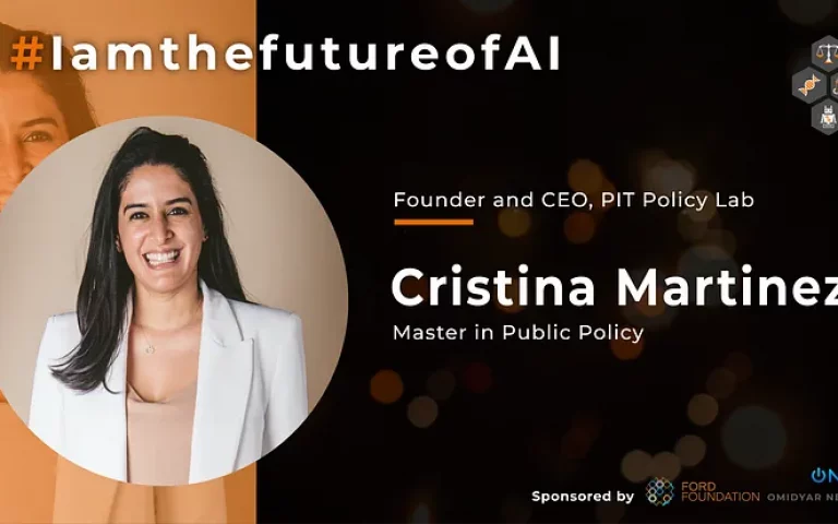 #IamthefutureofAI: Cristina Martinez