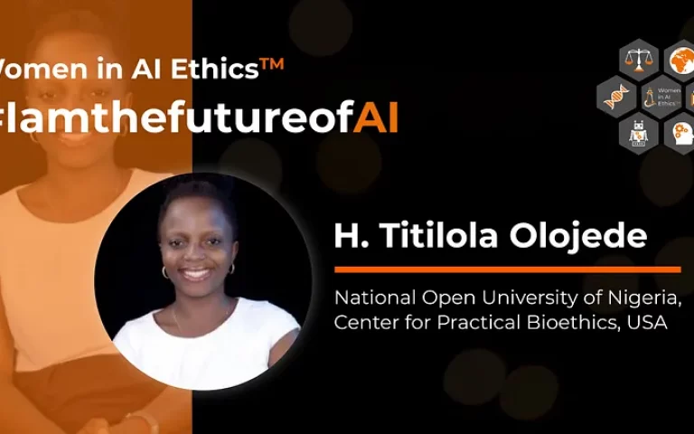 #IamthefutureofAI: Helen Titilola Olojede