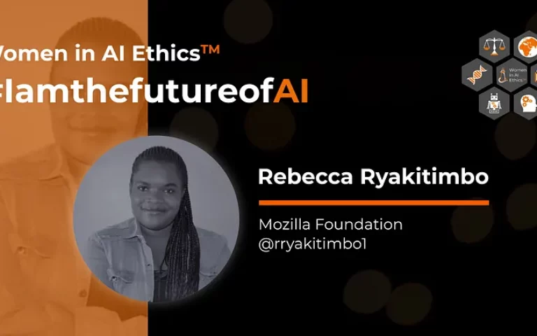 #IamthefutureofAI: Rebecca Ryakitimbo