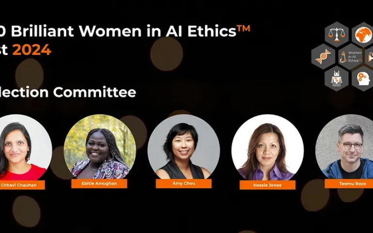 Meet the Selection Committee for “100 Brilliant Women in AI Ethics” list — 2024