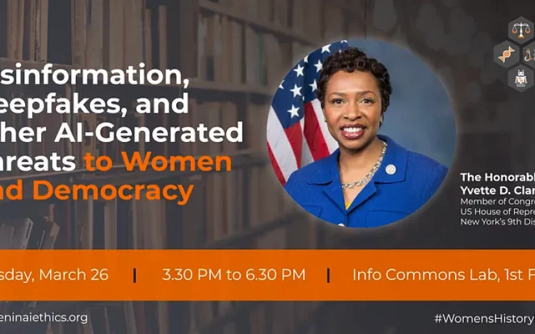 Disinformation, Deepfakes, and other AI-Generated Threats to Women and Democracy