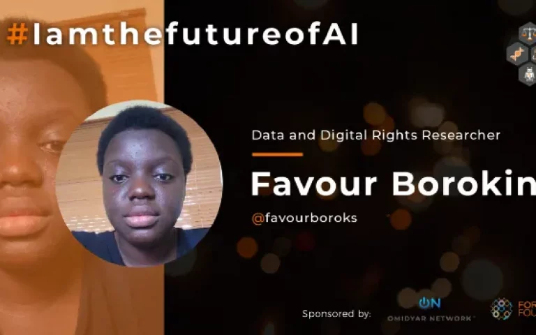 #IamthefutureofAI Series: Favour Borokini