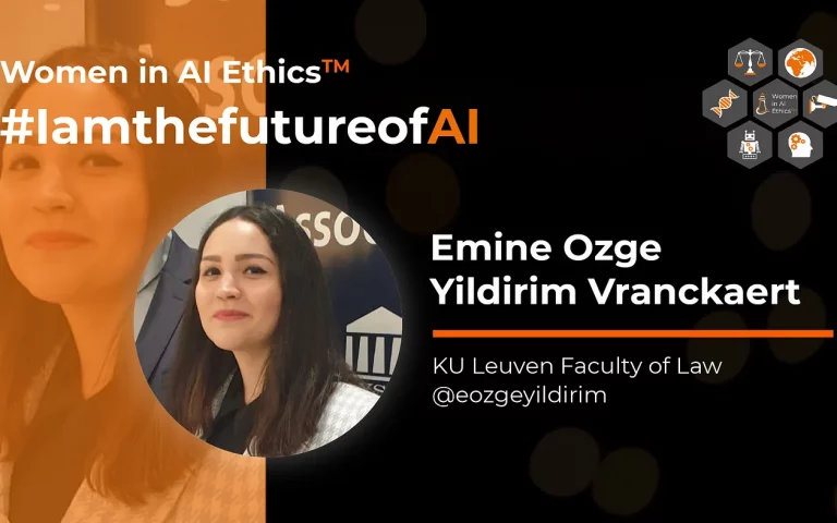 #IamthefutureofAI: Emine Ozge Yildirim-Vranckaert