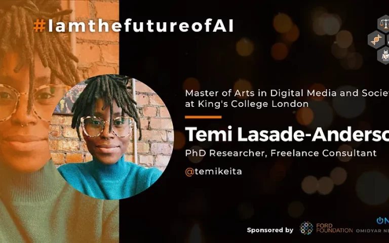 #IamthefutureofAI: Temi Lasade-Anderson