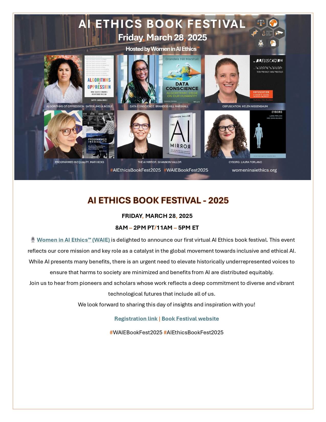 AI Ethics Book Festival 2025 Program Agenda