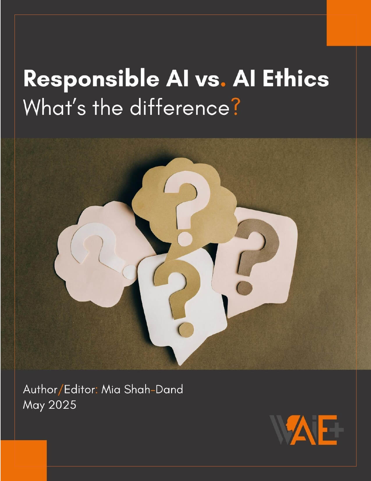 Responsible AI vs AI Ethics width=
